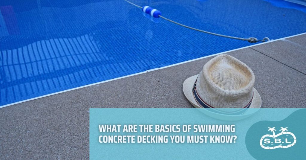 Swimming Concrete Decking in the San Fernando Valley